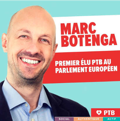 Marc Botenga, élu pour le PTB au Parlement Européen